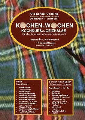 Kochen in Wochen 4