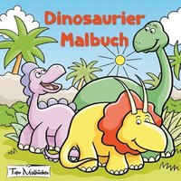 bokomslag Dinosaurier Malbuch: Malbuch für Kinder ab 4 Jahren