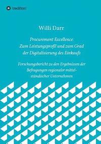 bokomslag Procurement Excellence: Zum Leistungsprofil und zum Grad der Digitalisierung des Einkaufs
