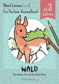 bokomslag Wald - Ein Vorlese-Malbuch für Kinder ab 3 Jahren