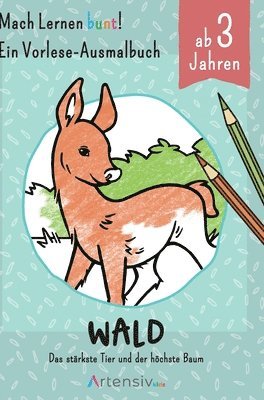 bokomslag Wald - Ein Vorlese-Malbuch für Kinder ab 3 Jahren