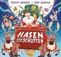 Hasen rasen mit dem Schlitten 1