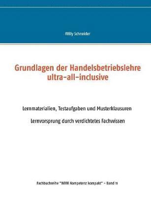 bokomslag Grundlagen der Handelsbetriebslehre ultra-all-inclusive