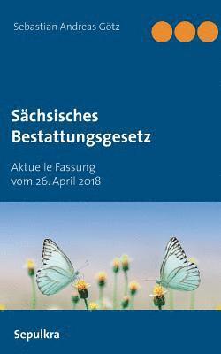 bokomslag Schsisches Bestattungsgesetz