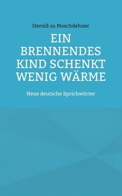 bokomslag Ein brennendes Kind schenkt wenig Wrme