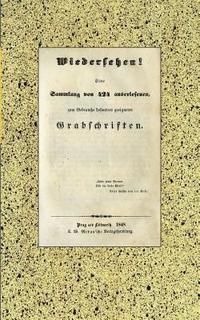bokomslag Wiedersehen! 424 Grabschriften aus der Biedermeierzeit.