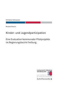 bokomslag Kinder- und Jugendpartizipation