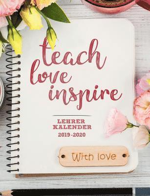 bokomslag Lehrerplaner 2019-2020 Schulplaner fr die Unterrichtsvorbereitung fr das neue Schuljahr - Lehrerkalender 2019 - 2020 Ein Planer ideal als Lehrer Geschenk - Kalender, Planer, Timer und Organizer