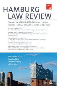 bokomslag Hamburg Law Review 2018/2