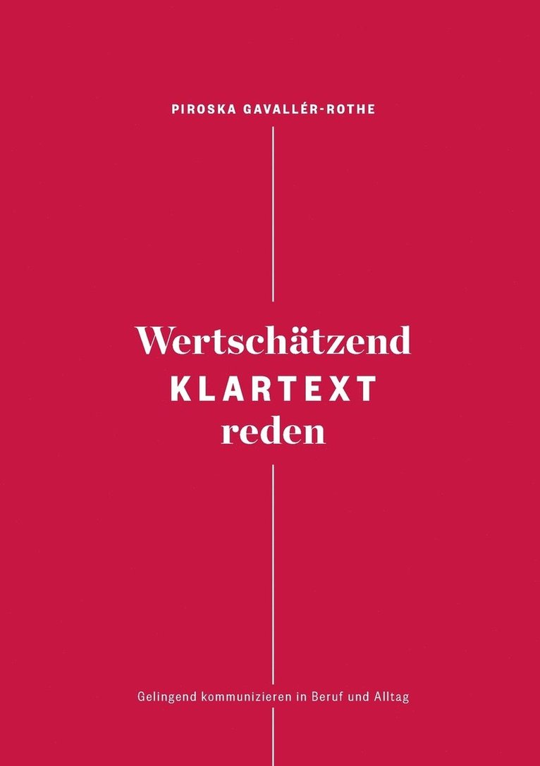 Wertschtzend Klartext reden 1