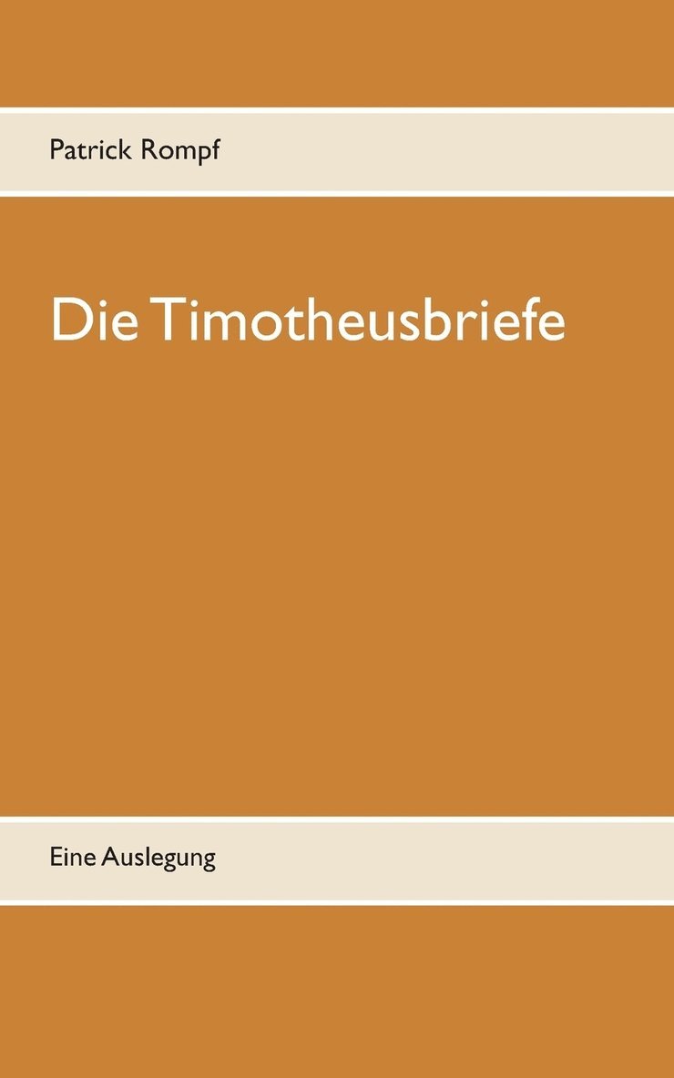 Timotheusbriefe
