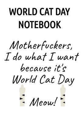 World Cat Day Notebook