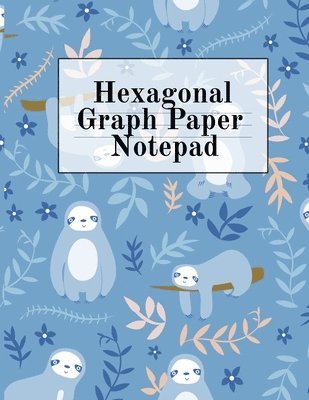 bokomslag Hexagonal Graph Paper Notepad