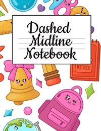 bokomslag Dashed Midline Notebook