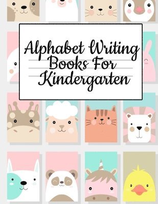 Alphabet Writing Books For Kindergarten 1