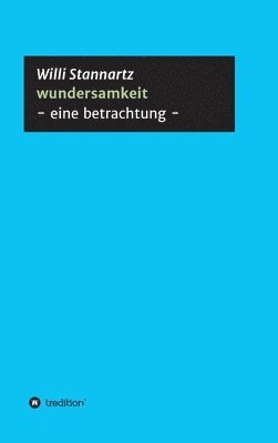 bokomslag wundersamkeit