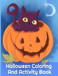 bokomslag Halloween Coloring And Activity Book