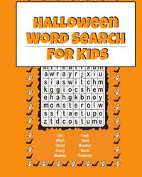 bokomslag Halloween Word Search For Kids