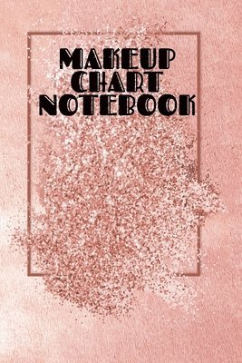 bokomslag Makeup Chart Notebook