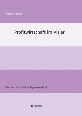 bokomslag Profitwirtschaft im Visier: Der ausstehende Paradigmenwechsel