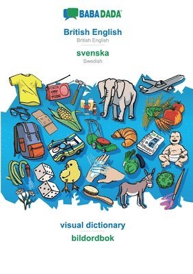 Babadada Gmbh - British English - svenska, visual dictionary, Häftad