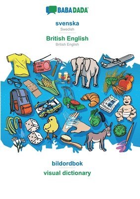 Babadada Gmbh - svenska - British English, bildordbok, Häftad