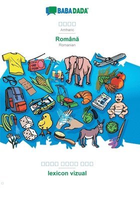bokomslag Amharic (in Ge?ez script) - Român?, visual dictionary