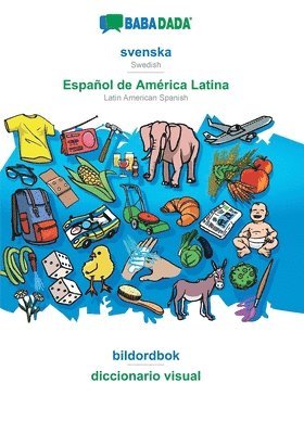 Babadada Gmbh, Babadada GmbH - svenska - Español de América Latina, bildordbok, Häftad