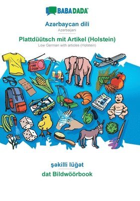 bokomslag Az?rbaycan dili - Plattdüütsch mit Artikel (Holstein), ??killi lü??t