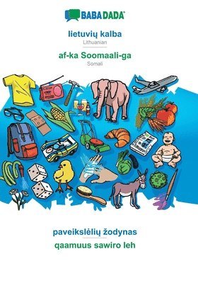 bokomslag lietuvi? kalba - af-ka Soomaali-ga, paveiksleli? zodynas
