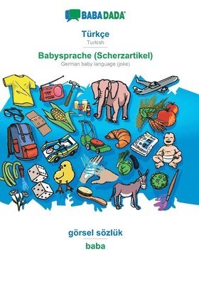 bokomslag Türkçe - Babysprache (Scherzartikel), görsel sözlük