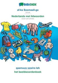 bokomslag BABADADA, af-ka Soomaali-ga - Nederlands met lidwoorden, qaamuus sawiro leh - het beeldwoordenboek