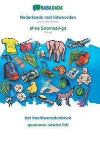 bokomslag BABADADA, Nederlands met lidwoorden - af-ka Soomaali-ga, het beeldwoordenboek - qaamuus sawiro leh