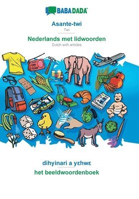 bokomslag BABADADA, Asante-twi - Nederlands met lidwoorden, dihyinari a y?hw? - het beeldwoordenboek