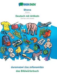 bokomslag Shona - Deutsch mit Artikeln, duramazwi rine mifananidzo