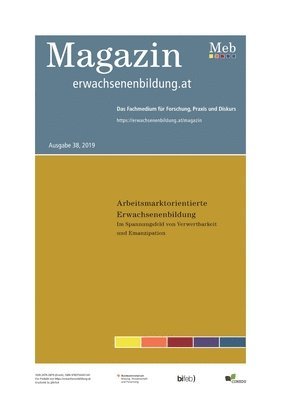 bokomslag Arbeitsmarktorientierte Erwachsenenbildung. Im Spannungsfeld von Verwertbarkeit und Emanzipation