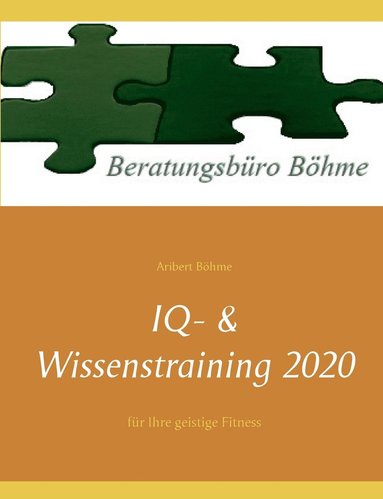 bokomslag IQ- & Wissenstraining 2020