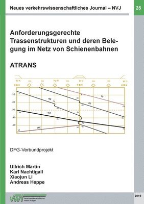 bokomslag Anforderungsgerechte Trassenstrukturen und deren Belegung im Netz von Schienenbahnen - ATRANS
