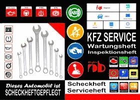 Uwe H. Sültz, Renate Sültz - KFZ AUTOMOBIL SERVICEHEFT Scheckheft Inspektionsheft Wartungsheft Service Leistungen, Häftad