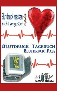 bokomslag Blutdruck-Pass - Blutdruck-Tagebuch