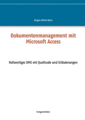 bokomslag Dokumentenmanagement mit Microsoft Access