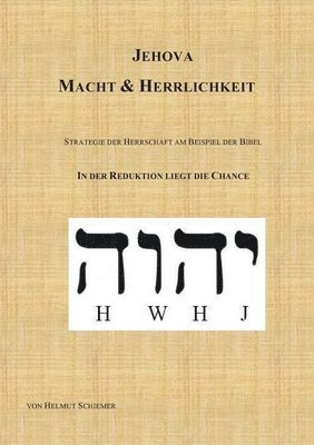 bokomslag Jehova - Macht & Herrlichkeit