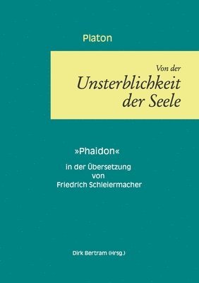 bokomslag Über die Unsterblichkeit der Seele