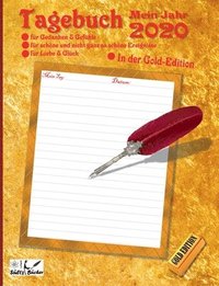 bokomslag TAGEBUCH - Mein Jahr 2020 - SÜLTZ BÜCHER Gold Edition