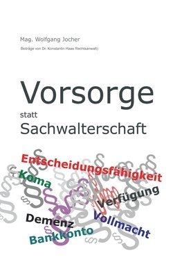 bokomslag Vorsorge statt Sachwalterschaft