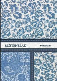 bokomslag Blütenblau Notizbuch
