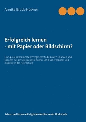 bokomslag Erfolgreich Lernen - mit Papier oder Bildschirm?