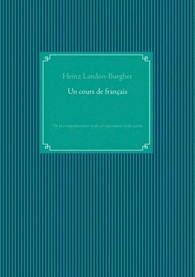 bokomslag cours de français