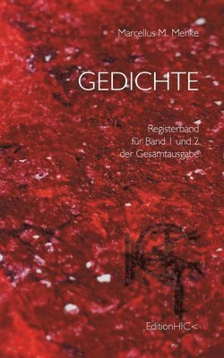 Gedichte Registerband
