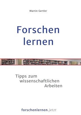 Forschen lernen 1